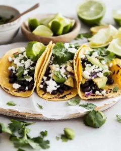 Vegetarian Black Bean Tacos