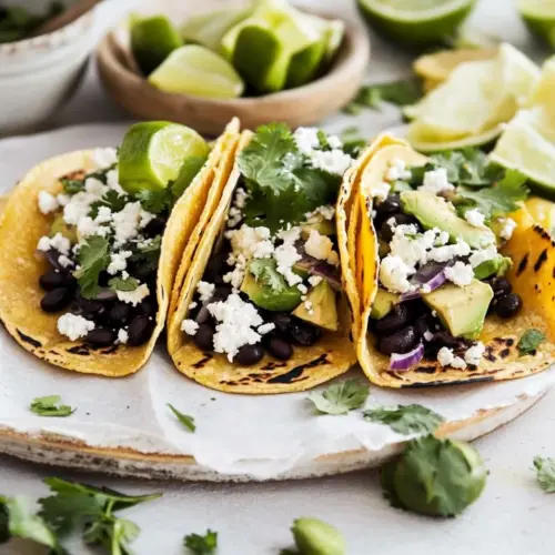 Vegetarian Black Bean Tacos