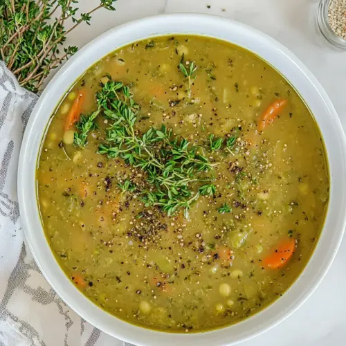 Vegetarian Split Pea Soup