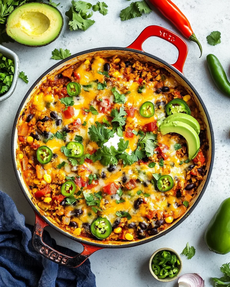 Vegetarian Taco Skillet