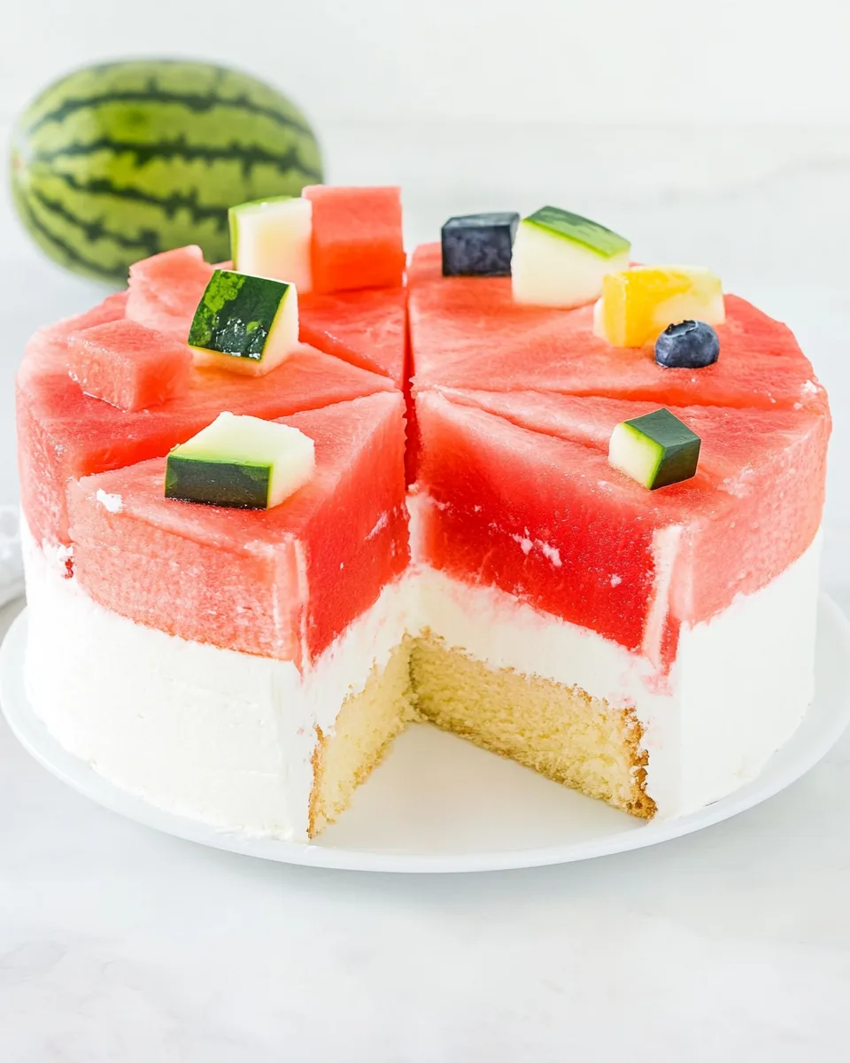 Watermelon Cake