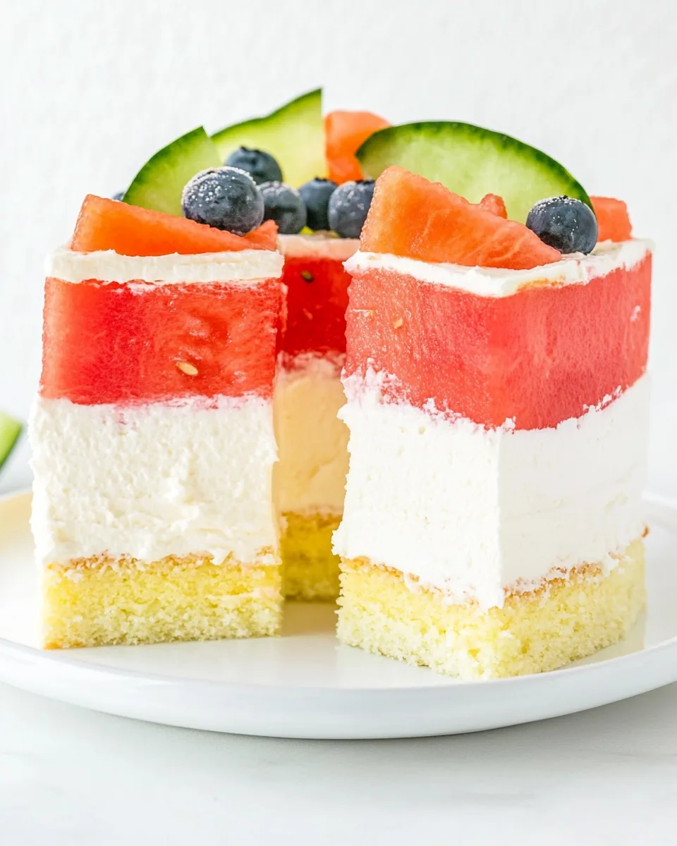 Watermelon Cake