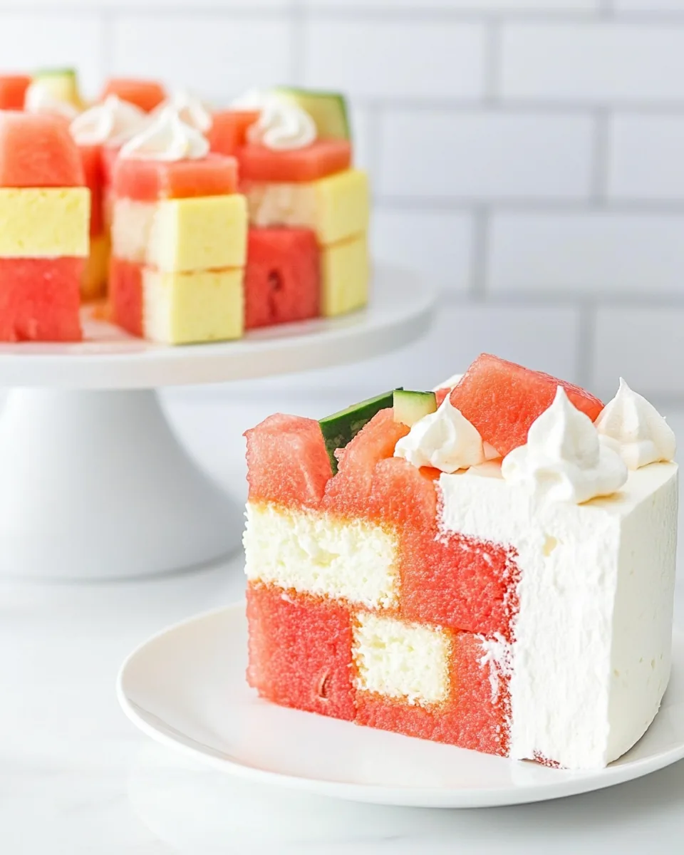 Watermelon Cake