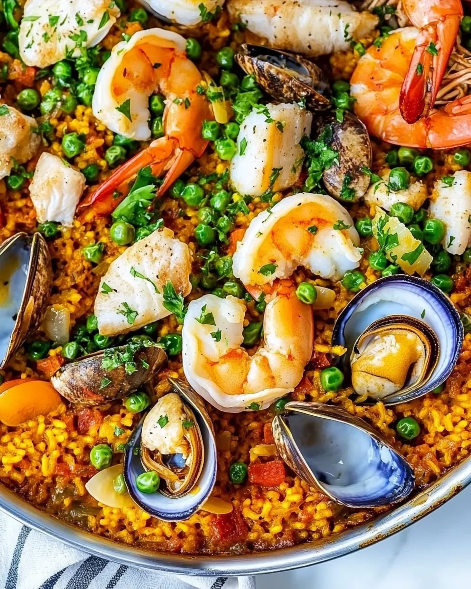 Weeknight Seafood Paella