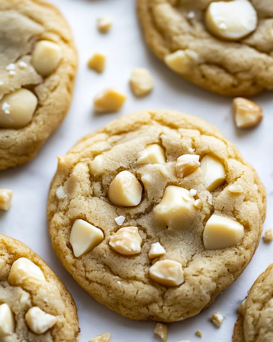 White Chocolate Macadamia Nut Cookies