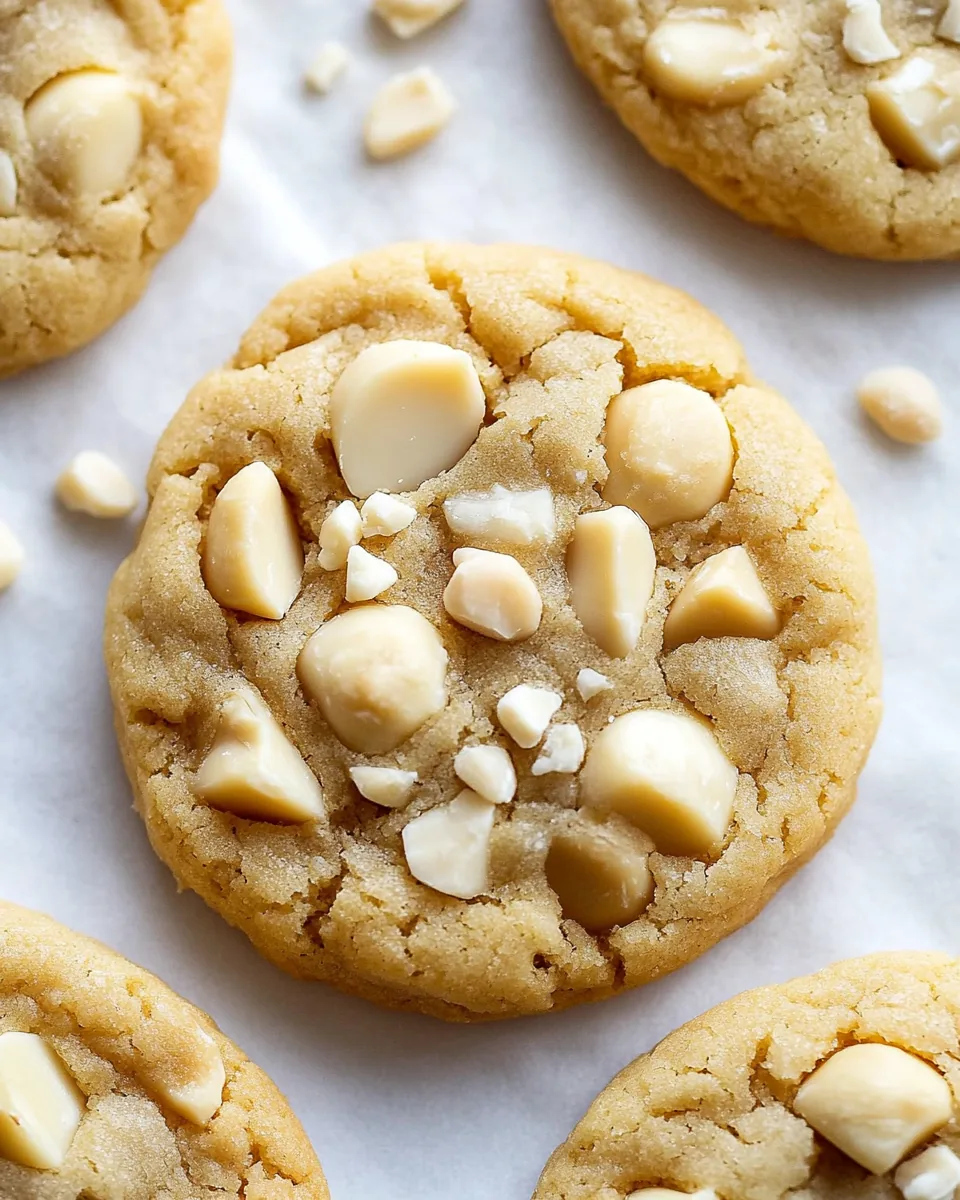 White Chocolate Macadamia Nut Cookies