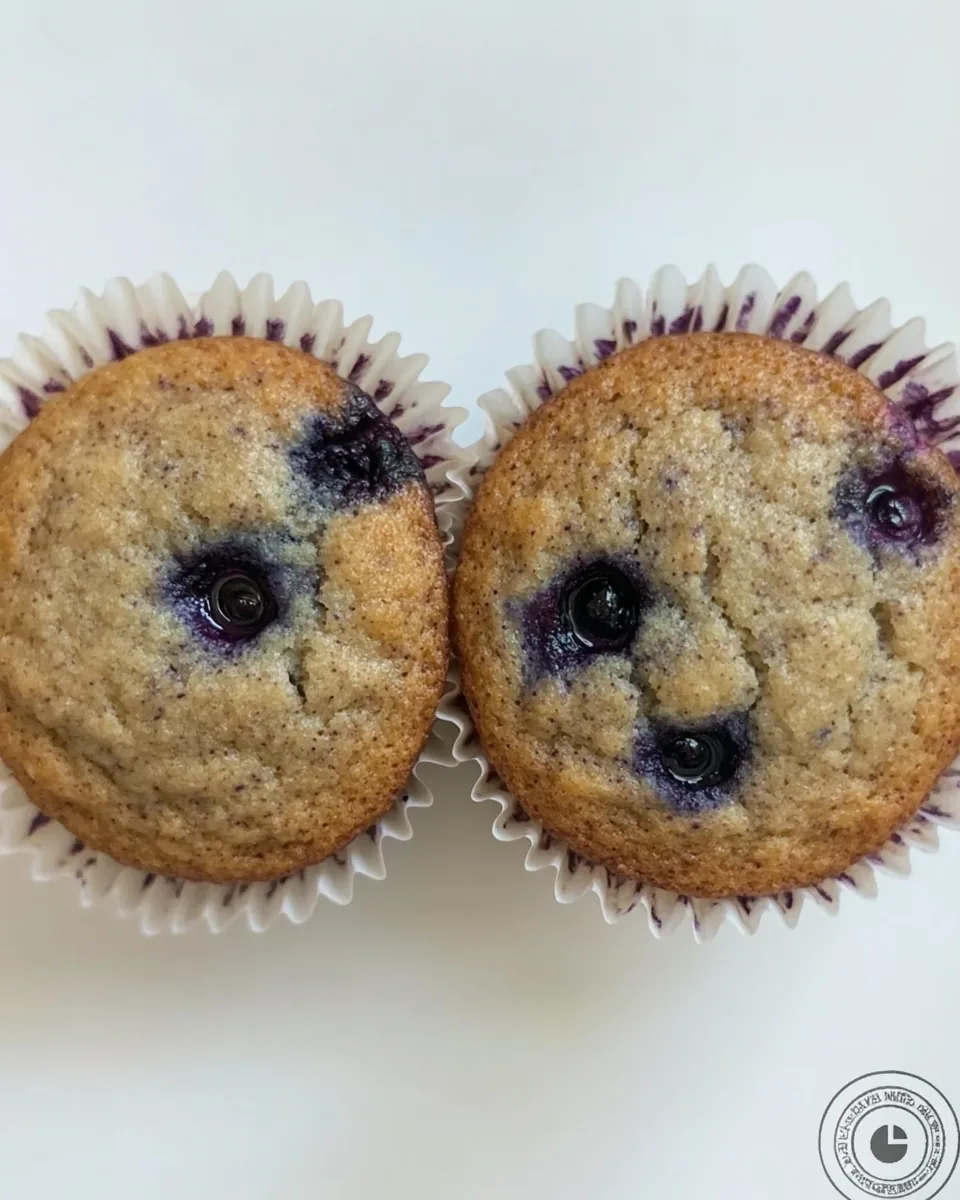 Whole Wheat Blueberry Muffins