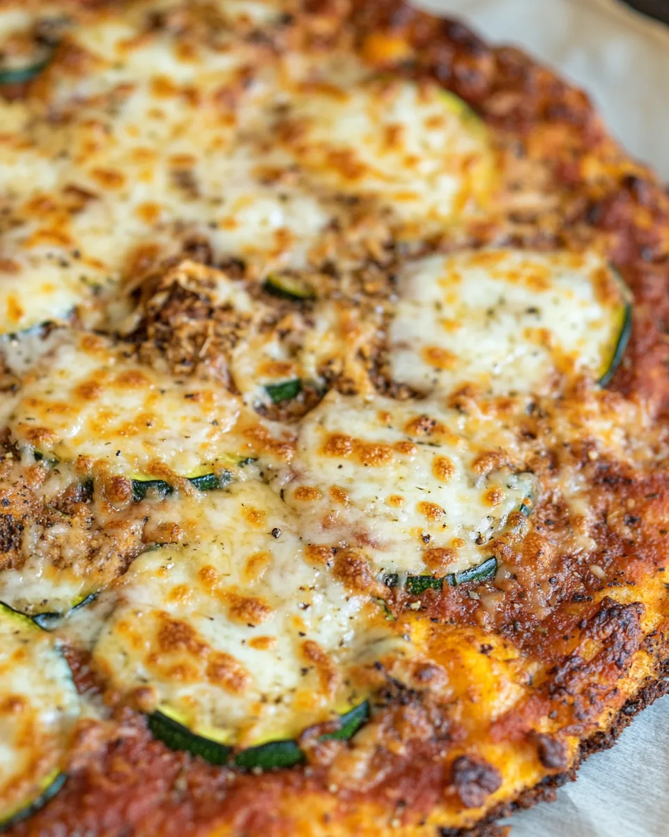 Zucchini Pizza Crust